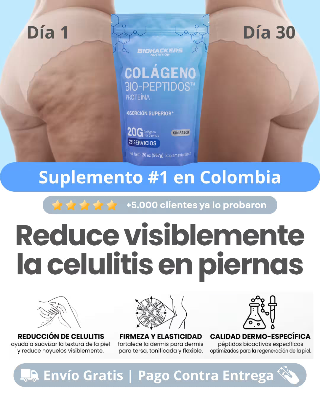 Dile adiós a la piel de naranja
