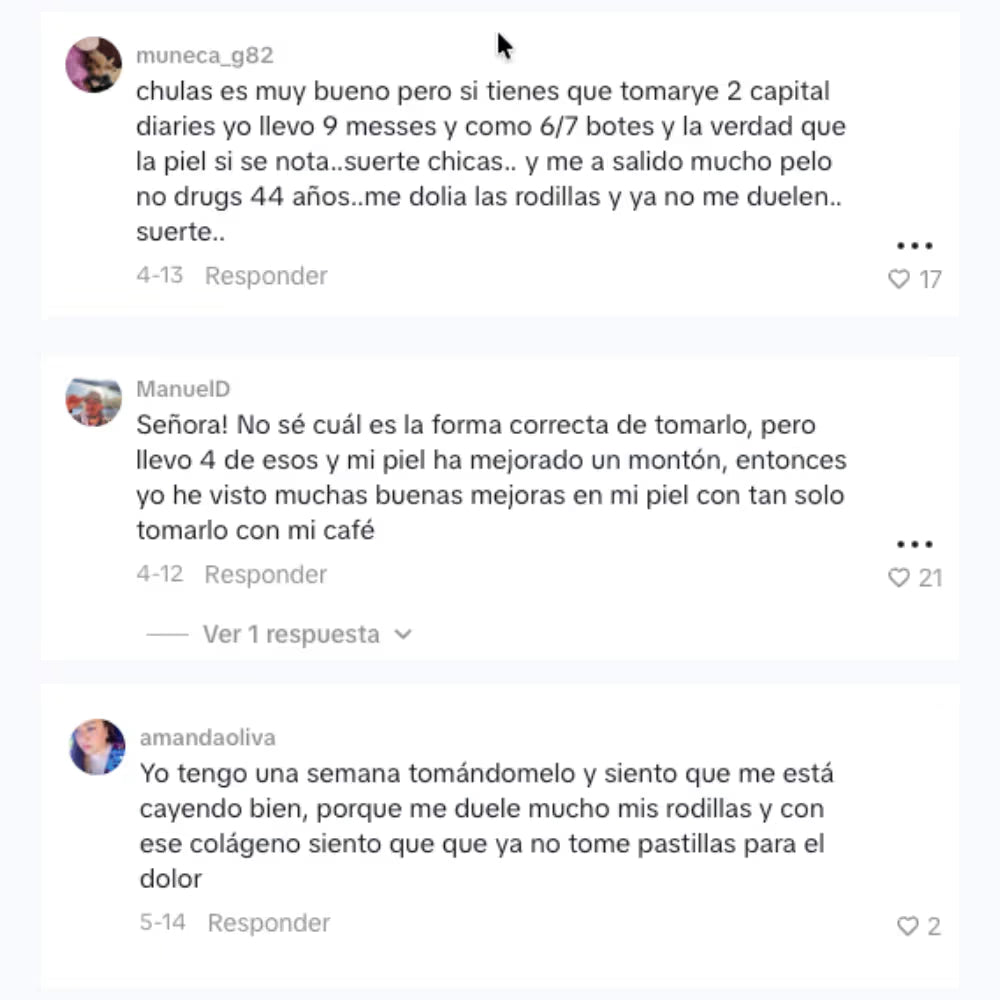 Colágeno Bio-Peptidos + Proteína: Resultados en 12 semanas